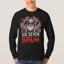 Cooler Weihnachtsmann mit Sonnenbrille - Six Seven T-Shirt