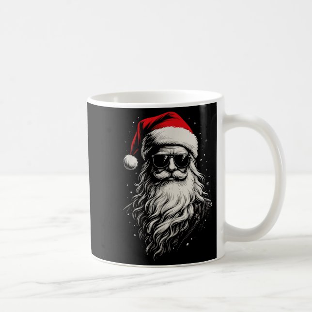 Cooler Weihnachtsmann Weihnachten Weihnachten Weih Kaffeetasse (Rechts)