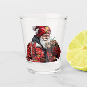 Cooler Weihnachtstrinker Weihnachten Schnapsglas
