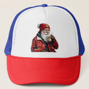 Cooler Weihnachtstrinker Weihnachten Truckerkappe