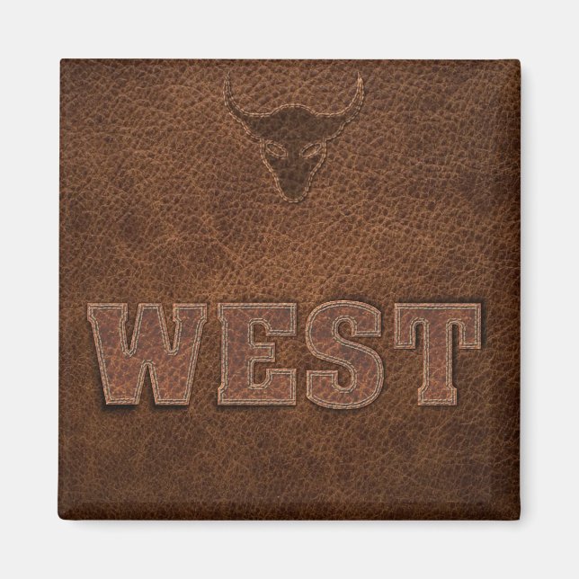 Cooler Western - Anpassen Magnet (Vorne)