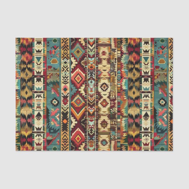 Cooler Western Seidenpapier (Vorderseite)