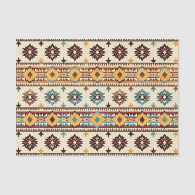 Cooler Western Seidenpapier (Vorderseite)