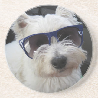Cooler Westie Untersetzer