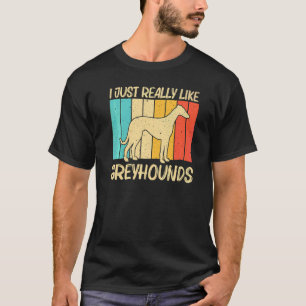 Cooler Windhund Für Männer Frauen Sicht Hund Haust T-Shirt