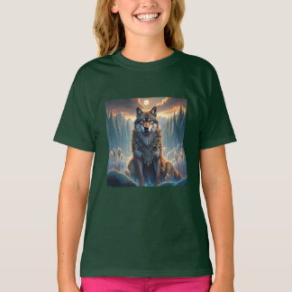 Cooler Wolf Design T - Shirt
