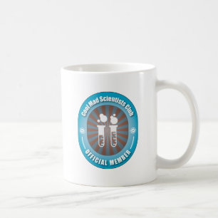 Cooler wütender Wissenschaftler-Verein Kaffeetasse