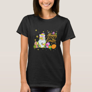 Cooler X001d Bunny Gnom Kaninchen Eier Jagd Glückl T-Shirt