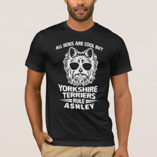 Cooler Yorkshire Terrier regelt Hund T-Shirt