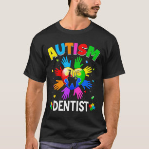 Cooler Zahnarztautismus Bewusstsein Herzpuzzi Anhe T-Shirt