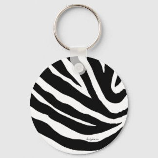 Cooler Zebra-Streifen-Schlüsselanhänger Schlüsselanhänger