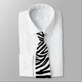 Cooler Zebra Stripes Krawatte