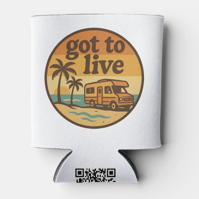 Cooler zu Live Drink got Dosenkühler (Vorderseite)