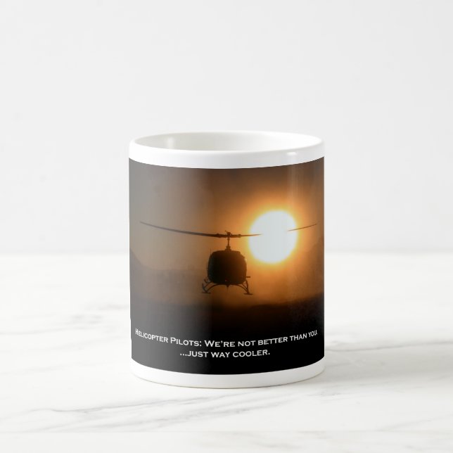 Coolerer Versuchshubschrauber Tasse (Mittel)