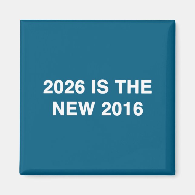Cooles 2016 Geschenk Big Text Gen Magnet (Vorne)