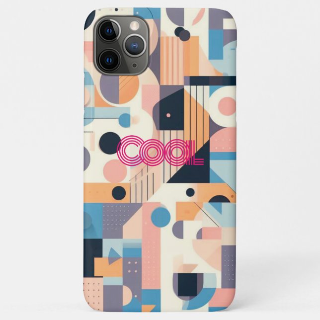 Cooles abstraktes Design iPhone-Hülle Case-Mate iPhone Hülle (Rückseite)
