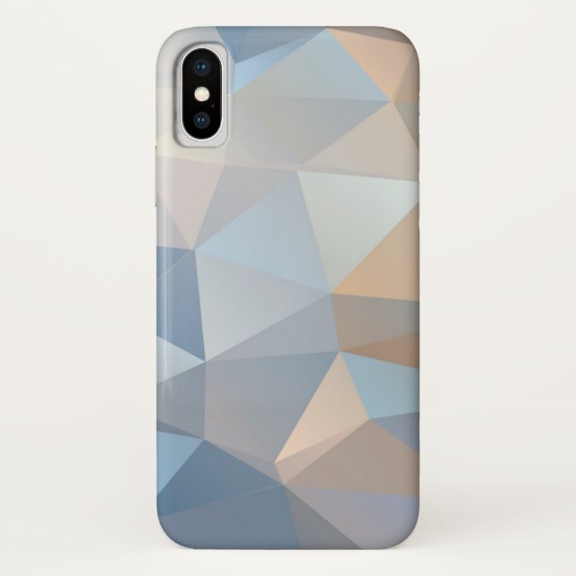 Cooles abstraktes Dreieck-Muster Case-Mate iPhone Hülle (Rückseite)