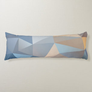 Cooles abstraktes Dreieck-Muster Seitenschläferkissen