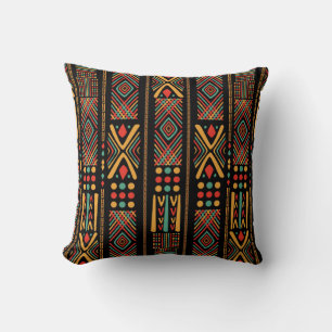 Cooles afrikanisches Designmuster Kissen