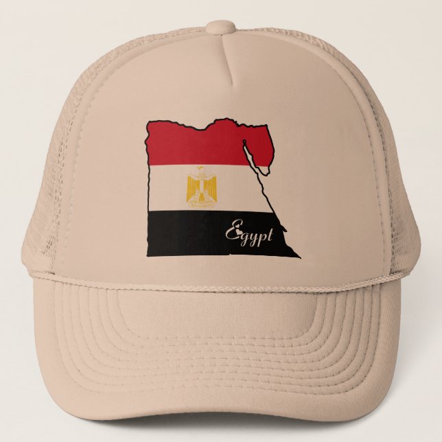 Cooles Ägypten Truckerkappe (Vorderseite)