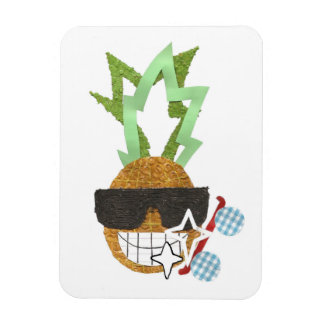 Cooles Ananas-Foto-Magnet Magnet