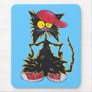 Cooles angesagtes Hopfen Kat Mousepad