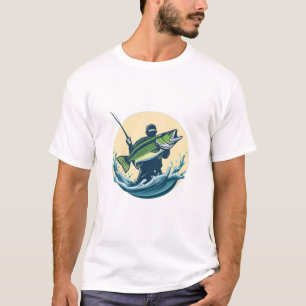 Cooles Angler-Fisch-Flüsterer-T-Shirt T-Shirt