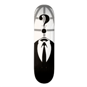 Cooles anonymes Firmenzeichen Skateboard