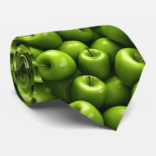 Cooles Apfelfruchtmuster Krawatte