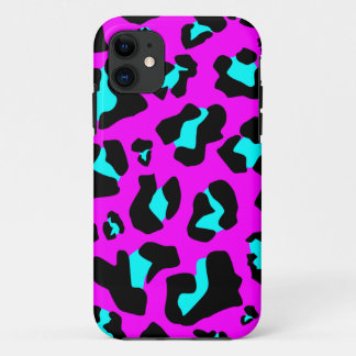 Cooles Aqua/rosa Leopard-Druck - iPhone 5 Fall Case-Mate iPhone Hülle
