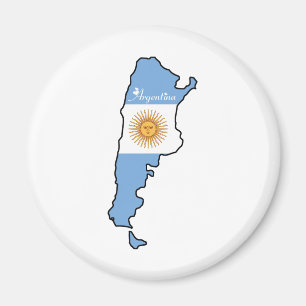 Cooles Argentinien Magnet