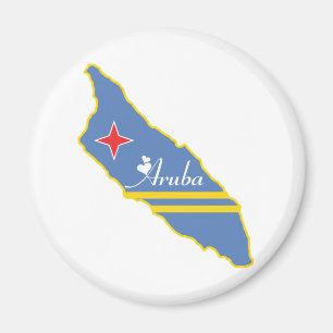 Cooles Aruba Magnet