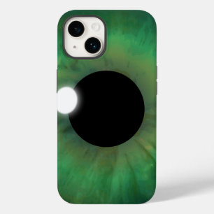 Cooles AugePhone Green Eye Iris Eyeball kräftig Case-Mate iPhone 14 Hülle