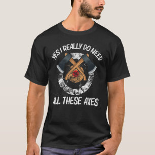 Cooles Ax-Thunfisch für Männer Frauen Lumberjack Z T-Shirt