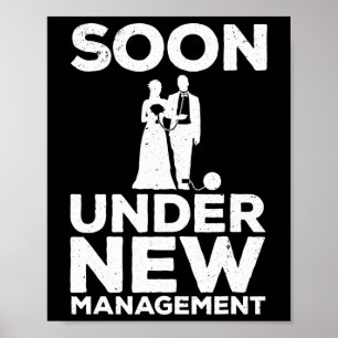 Cooles Bachelor-Party-Design für Männer Jungen Gro Poster