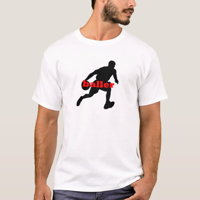 Cooles baller T-Shirt (Vorderseite)