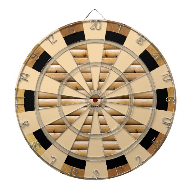 Cooles Bamboo-Combo-Reglerboard Dartscheibe (vorne)