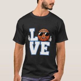 Cooles Basketball-Liebe-Design | Funny Basketball  T-Shirt