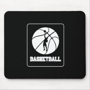 Cooles Basketball-Player-Logo (2) Mousepad
