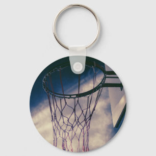 Cooles Basketballdesign Schlüsselanhänger