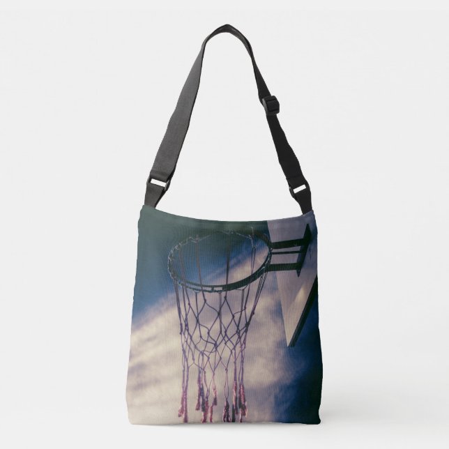 Cooles Basketballdesign Tragetaschen Mit Langen Trägern (Vorderseite)