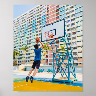 Cooles Basketballgeschenk Poster