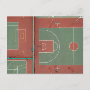 Cooles Basketballgeschenk Postkarte