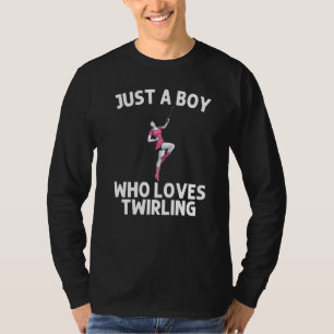 Cooles Baton Twirling für Jungen Kinder Twirler Ma T-Shirt