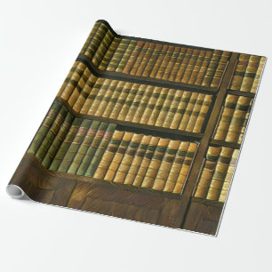 Cooles Bibliotheksgeschenk Geschenkpapier