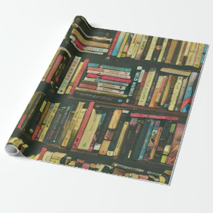 Cooles Bibliotheksgeschenk Geschenkpapier