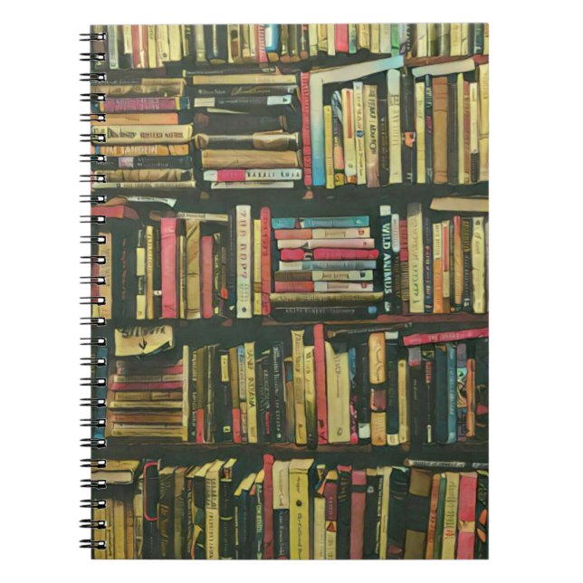 Cooles Bibliotheksgeschenk Notizblock (Vorderseite)