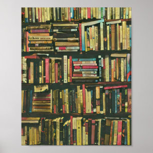 Cooles Bibliotheksgeschenk Poster