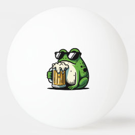 Cooles Bier Tischtennisball