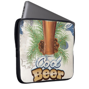 Cooles Bier Vintag Bar Poster Laptopschutzhülle